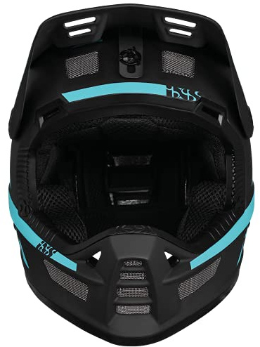 IXS Xult DH Integralhelm MTB E-Bike BMX Erwachsene Unisex Blue Lagoon Medium
