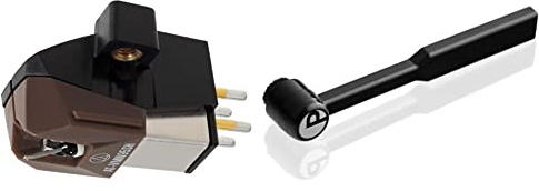 Audio-Technica Tonabnehmer at-VM 95 SH & Pro-Ject Clean it Karbonfaser Nadelbürste