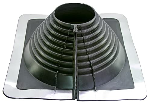MASTER FLASH Pénétration du toit pour protéger contre la pénétration de l'eau Manchon de tuyau, passage de toit, bride d'étanchéité pour toiture en tôle epdm n° 2 101-228 mm