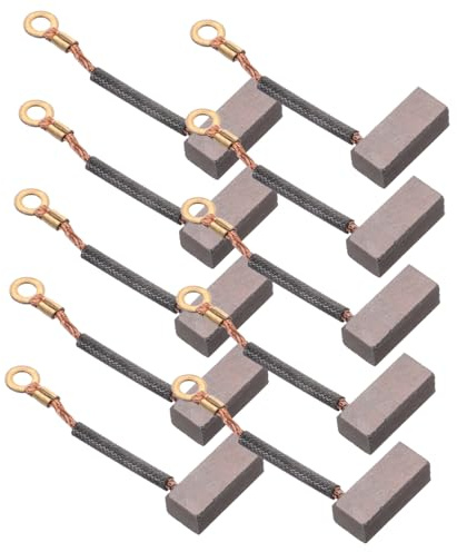 LIFKOME 10piezas Repuesto Escobilla Para Motor Eléctrico Escobilla De Motor Para Bomba De Agua Para Reparación De Herramienta Eléctrica