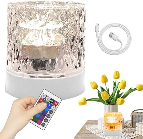 Vgvgaj Luz Nocturna Proyector, Lámpara Para Habitaciones, Iluminación Ambiental Estética Decorativa 16 Colores con Mando a Distancia para Dormitorio Infantil y Hogar