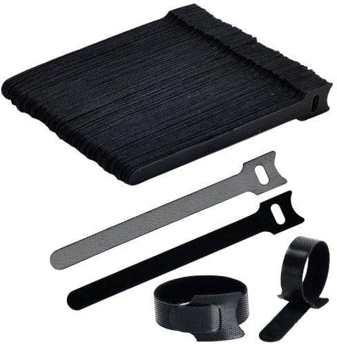 TRU COMPONENTS T24CA057 Collier de serrage auto-agrippant pour grouper partie velours et partie agrippante (L x l) 150