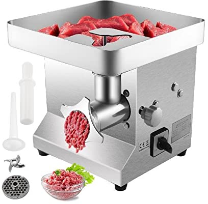 Hachoir à viande électrique 250Kg/H 300Kg/H robot culinaire Commercial remplisseur de saucisse hachoir à boeuf hachoir à viande domestique robuste pour les professionnels et les bricoleurs(250kg per h