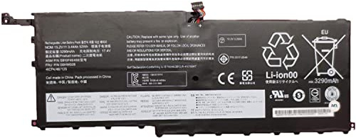 SB10F46466 01AV458 00HW028 01AV457 SB10K97566 01AV441 Laptop Battery | Replacement for Lenovo ThinkPad X1 Carbon 4th Gen X1 Yoga 1st 2nd Gen Serie SB10F46467 01AV438 01AV409 (15.2V 52Wh)