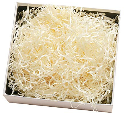 ccHuDE 100 g Ostergrasfüller, Bast, Papierschnipsel, Gras für Ostereiersuche