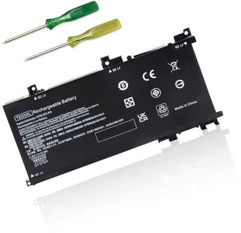 OPAHUTER TE03XL TE03061XL Laptop Battery for HP Omen 15-ax000 ax001ns 15-ax033dx 15-ax210nr 15-HP Pavilion 15-bc000 15-bc008tx, for 849910-850 849570-541 542 543 TPN-Q173 HSTNN-UB7A Battery