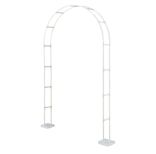 XPJYUA Arche Ballon Arche de Mariage en PVC, Support de Cadre de Fleurs, Support d'arche de Ballon, décoration de pelouse extérieure, Fournitures de fête de Mariage