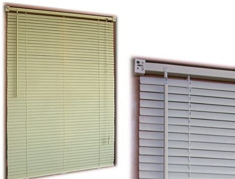 PEBSHOP Ventana, Store vénitien en PVC pré-monté (50 x 130 cm)