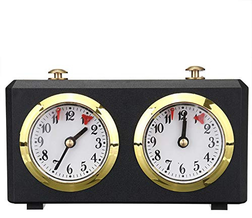 Chess Clock, Horloge d'échecs analogique mécanique de compétition professionnelle, Compte à rebours I-GO Count Up, pour les échecs chinois, Échecs internationaux et I-GO