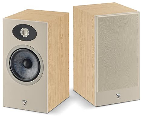 Focal Theva N°1 Bois Clair - Enceinte Bibliothèque (la Paire)