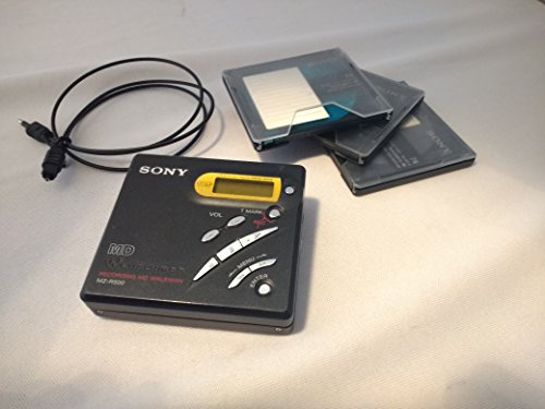 Sony MZ-R500 Personal MiniDisc Recorder Black