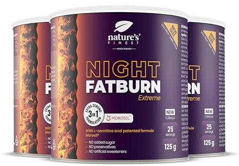 Nature's Finest Night FatBurn Extreme Dryckespulver 3 x 125 g