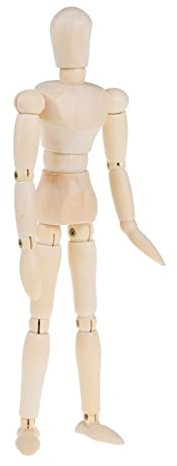 Künstler-Schaufensterpuppe aus Holz Mit Gelenk, 14 Cm Mini-Schaufensterpuppe aus Holz, Bewegliche Schaufensterpuppe aus Holz, Künstler-Schaufensterpuppe Modell aus Holz, Zeichnung Mit Gelenk, Schaufen