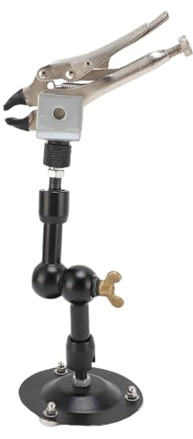 Welding Table Clamps, Adjustable Angle Welding Work Clip for Soldering and Jewelry Making, Stable Clamping Third Hand Tool Fixture Clip for Repair Assistance