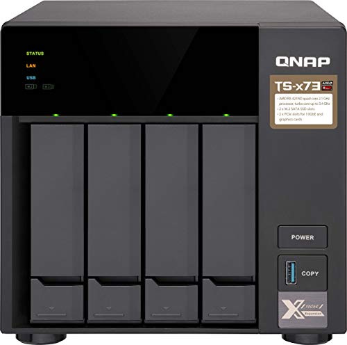 QNAP TS-473-8G Serveur NAS 4 Baies