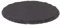 Westmark 4 Dessous de Verre en Ardoise, Rond, Contres les Rayures, ø 10 cm, Ardoise, Tapas + Friends, Gris, 69202270
