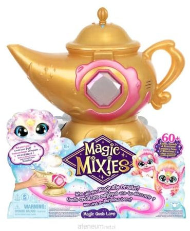 Magic Mixies- Lámpara Magic Genie Lamp-Rosa, Color, Small (Moose Toys 14834)