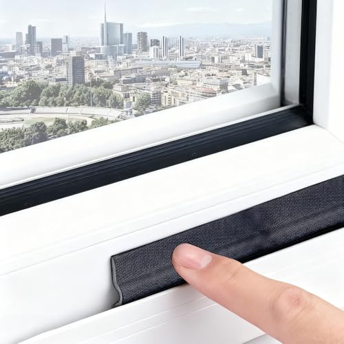 Xerteam 10M Fensterdichtung, Selbstklebend Fenster Abdichten, Wasserdicht, Schalldämmend, Staubdicht, Fenster Dichtung für Fenster und Türen