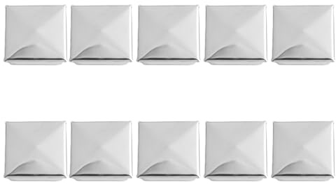 Honseadek Tapa de poste de acero inoxidable, pirámide, ajuste cuadrado para postes de acero galvanizado, diseño de pirámide, resistente a la corrosión, tamaños disponibles de 16 a 100 mm (10 unidades