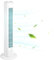 sanheshun Tower Fans, 32 inch Cooling Quiet Bedroom Standing Tower Fan Oscillating for Home and Office, 3 Speed Settings, Standing fan 45W (White)