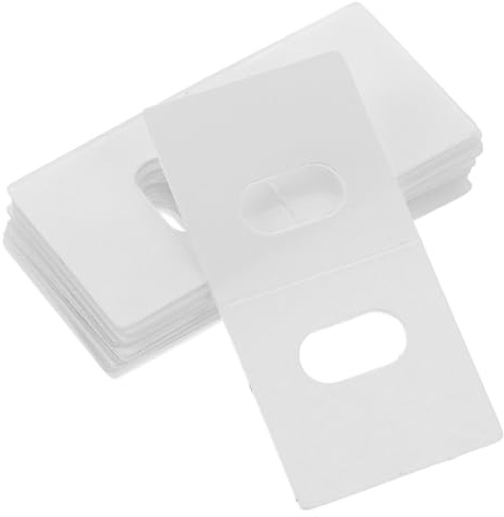 IDEANATEGRATE 60 Piezas de pestañas fijadoras para persianas: reemplazos de láminas para persianas Verticales, fijación de pestañas, Clip de reparación, Protectores de paletas, herrajes de Repuesto