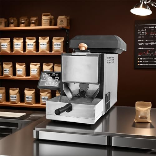 200g Hemmakafferoster | Kafferoster med trefansfläkt och fristående bönkyla, lämplig för hemmabaristor, kaffekännare, kaffeentusiaster, nybörjare och roster