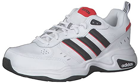 adidas Herren Strutter Shoes, Cloud White / Core Black / Active Red, 42 2/3 EU