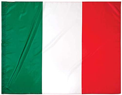 Bandiera Italia Tricolore 90 x 150 Per Esterno o Interno Passante Per L'Asta