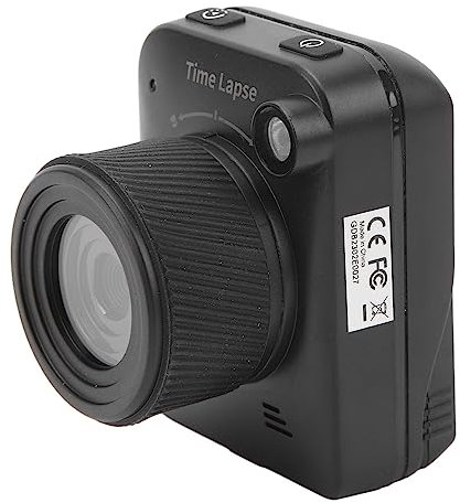 4K 32MP HD Zeitraffer-Kamera, 2 Zoll, 480 x 360 Farbdisplay, Makroaufnahmen, IP66 wasserdicht, Zeitraffer-Kamera für Vlog-Aufnahmen, saisonale Aufnahmen im Freien