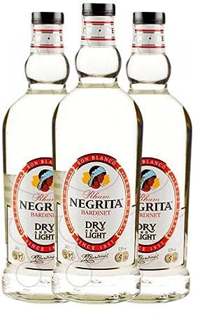 Ron Bardinet Negrita Blanco Botella Especial 2 L (Caja de 3 Botella Especial de 2 L)