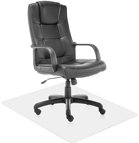 Tappetino Protettivo per Sedia da Ufficio,Tappeto Trasparente Salva Parquet in PVC(1.5mm,40x60cm)