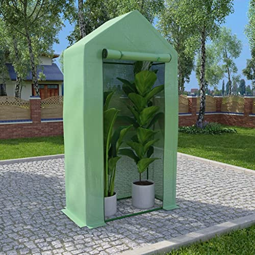 Genérico Invernadero con Estructura de Acero 0,5 m² 1x0,5x1,9 m,Casa y jardín,Jardín,Jardinería,Invernaderos-48168