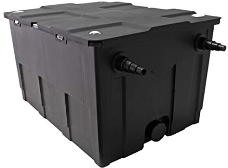 AquaOne Teichfilter CBF-550 I Durchlauffilter für Teiche bis 60.000 Liter I Bio Teich Filter mit einfacher und unkomplizierter Handhabung I einfache Reinigung I klares Wasser im Gartenteich