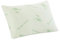 Cuscino in bambù, ortopedico, cuscino cervicale, cuscino in memory foam, anallergico, ipoallergenico, fodera rimovibile con chiusura lampo, federa in viscosa di bambù (60 x 40 cm)