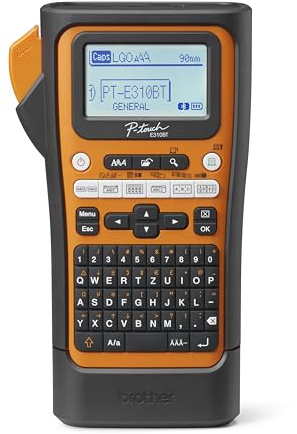Brother PT-E310BTVP imprimante pour étiquettes Transfert Thermique 180 x 180 DPI 20 mm/Sec avec Fil &sans Fil HSE/TZe Bluetooth AZERTY