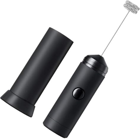 Healifty Mousseur à Lait Électrique Portable Main Automatique pour Mousse de Lait Épaisse Mélangeur de Café et Œufs pour Cuisine et Voyage