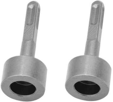 NEIQIUWING Per fusto quadrato SDS, testa martello per martello perforatore, scalpello, martello a gas, Heavy Duty, 83 mm, in metallo, adatto per tipo a croce piatta, rotonda, concava, 19-33 mm