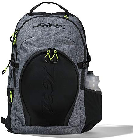 Zoot Unisex Tri Rucksack Design Canvas Gray mit Helmfach und Nassfach für Training und Wettkampf