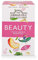 Ahmad Tea Natural Benefit Tea | Peach, Carob & Rose Petals Beauty Infusion | 20 Teabag Sachets | 1 Pack