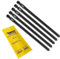 5 x SabreCut AFSC155PH2_5 155mm PH2 Autofeed Collated Drywall Screwdriver Gun Bit Single Ended Phillips No.2 Heavy Duty Compatible with Makita DFR551 XRF03