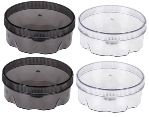 DECHOUS 4stücke Magnetische Gewürzboxen Mit Transparenten Gewürzgläsern Aufbewahrungsboxen Für Gewürze Behälter Für Gewürze Und Snacks