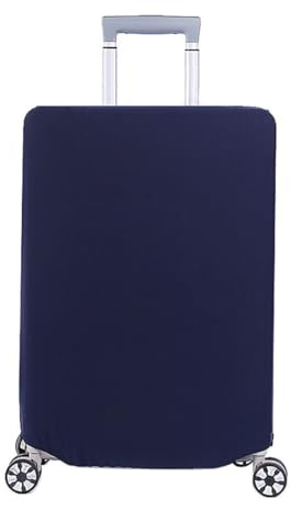 JYNXOR 1 Pcs Funda Maleta,Funda Protectora para Maleta,Funda Protectora de Equipaje,Fundas Maletas de Viaje,Funda Maleta Grande,Funda para Maletas de Viaje,Cubierta de Prueba de Polvo(Azul Marino, M)