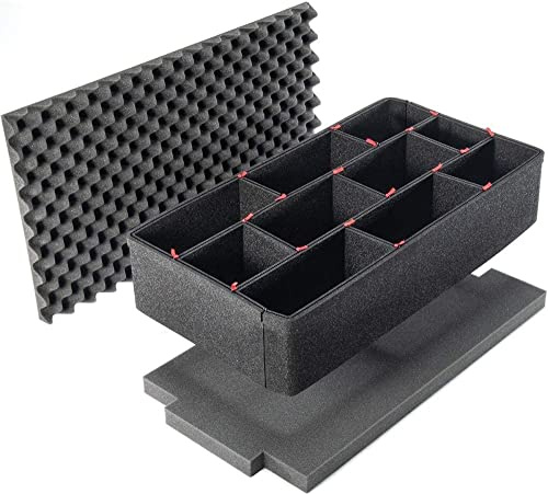 Peli 1510 Kit de Séparateurs TrekPak - Accessoire de la Valise Protector Originale, Compatible Avec 1510, Noir