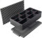 Peli 1510 TrekPak Divider Set, Original Protector Case Accessory, Compatible 1510, Colour: Black