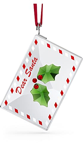 Swarovski Holiday Cheers , Letter to Santa Hanging Ornament