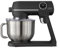 CASO KM 1800 Black-E, robot da cucina con alloggiamento in alluminio pressofuso nero opaco e forte 1800 Watt, ciotola in acciaio inox da 6 l, 10 livelli di velocità, funzionamento touch, agitatore