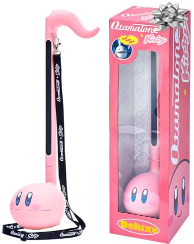 Otamatone Deluxe Kirby Electronic Musical Instrument Sintetizzatore Portatile dal Giappone di Maywa Denki