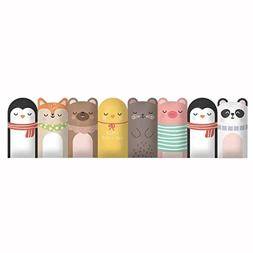 3D Wandpaneele Wandpolsterung aus PU-Leder, selbstklebend, 3D-Wandpaneele, Wandkissen, Polsterung for Kinderzimmer, Abnehmbarer Tiermuster-Aufkleber (Color : 8 PCS, Size : 25x50CM)