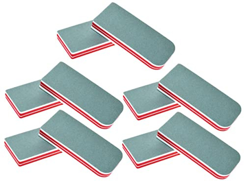 Mipcase Effektiv Nagelpolering 10 St Nagelslipning Bufferblock Nagelfil för Nagelbehandling