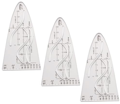 Modello Parabolico Stencil Parabolico Matematico Coseno Righello Parabola Studente Ufficio Stencil Pittura